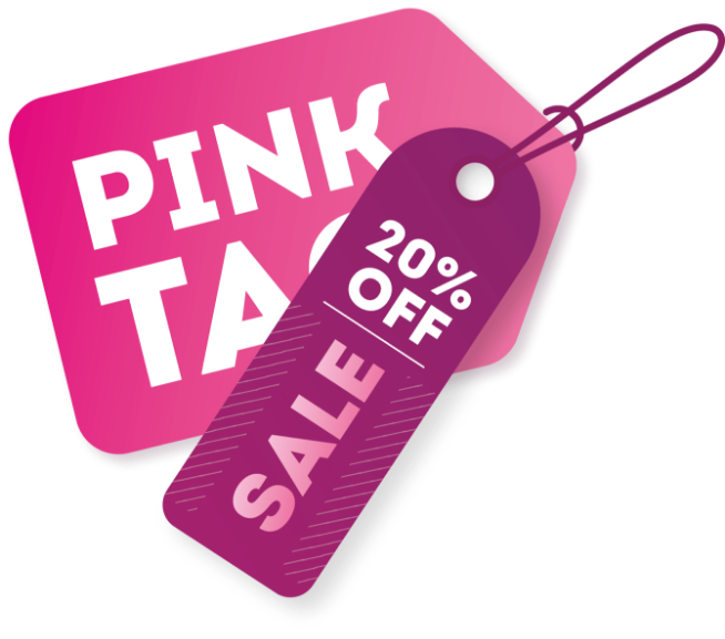 Pink Tag Sale
