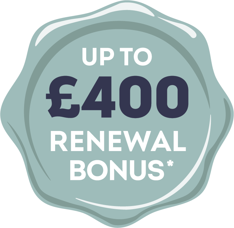 Up to £400 Bonus Back*
